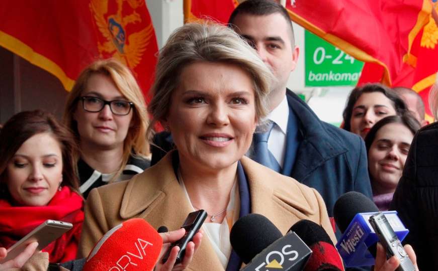 Draginja Vuksanović prva žena kandidat za predsjednika Crne Gore